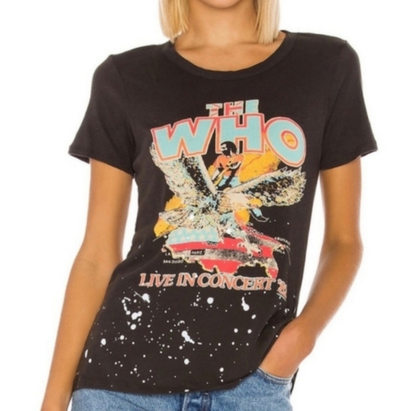 Chaser The Who Live In Concert 1982 Band Tee - Picture 1 of 9
